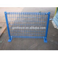 GM high quality powder coated double loop wire mesh metal garden fence from Anping Manufacture